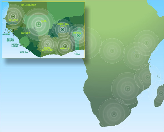 Map of Africa