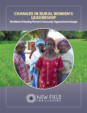Changes in Rural Women’s Leadership: The Effects of Funding Women’s Community Organizations in Senegal